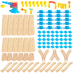 Orbrium wooden train tracks build and play set sparks imaginative engineering for kids.