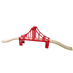 OrgMemory viaduct bridge elevates scenes with sturdy beech wood.