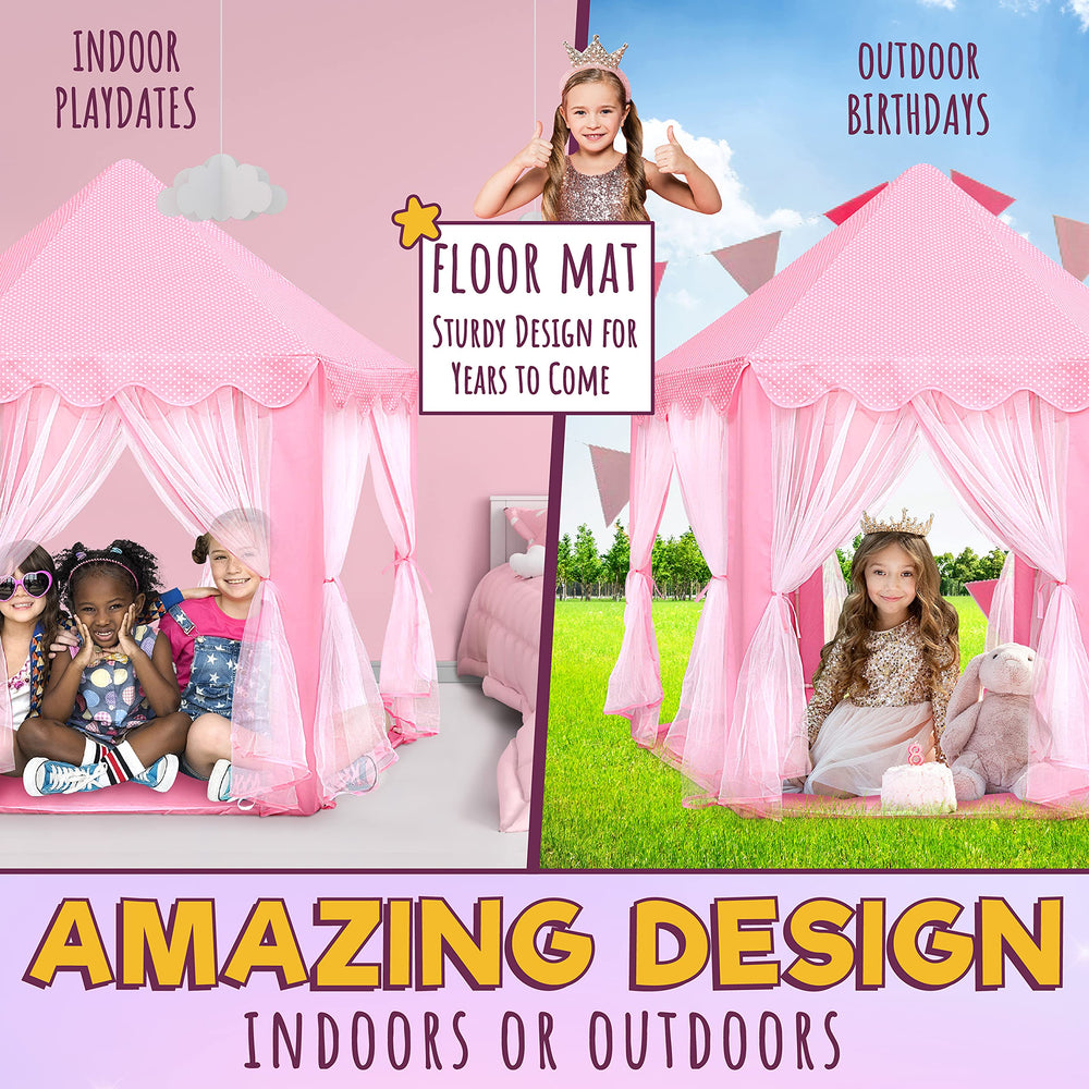 ORIAN ASTM-certified play tent prioritizes safe, high-quality materials.