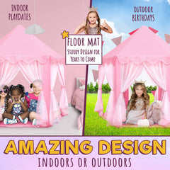 ORIAN ASTM-certified play tent prioritizes safe, high-quality materials.