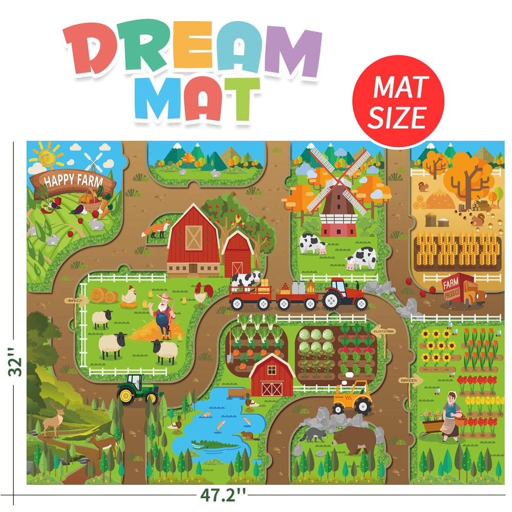 Oriate Kids Dream Mat Modern City pattern for role-play adventures.