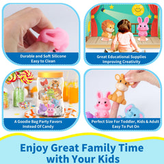 Oriate Zoo Animals close-up showing bright colors for engaging sensory play.
