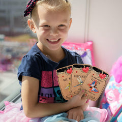 30-card set with six designs supports classroom celebrations.
