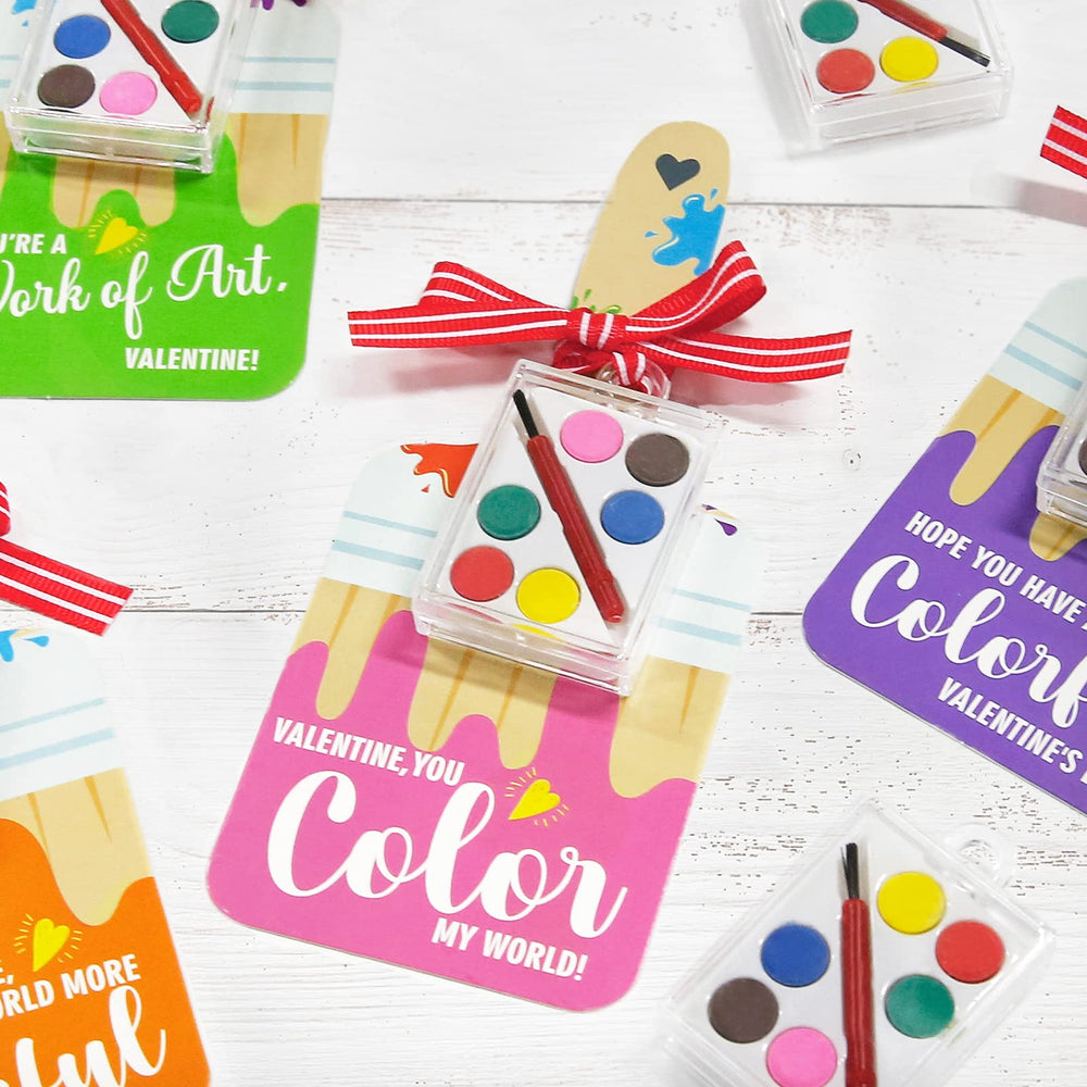 Card measures 6.7 by 2.8 inches, suited for school events.