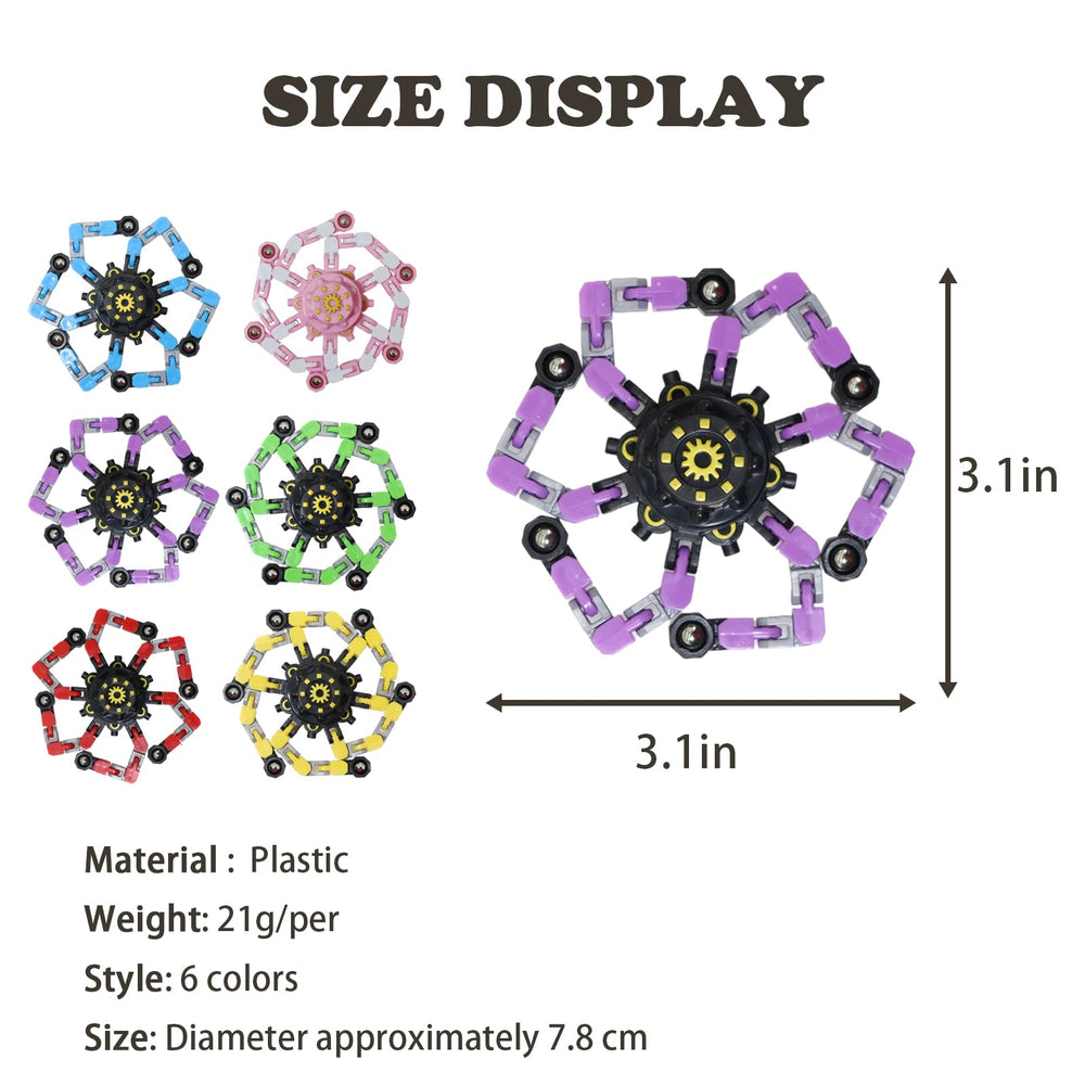Original Ecology fidget spinner enhances hand-eye coordination during tactile play.