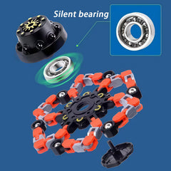 Original Ecology fidget spinner forms into a small robot for imaginative play.