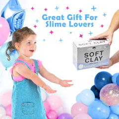 Original Stationery soft clay supports glue and shaving foam blends for textures.
