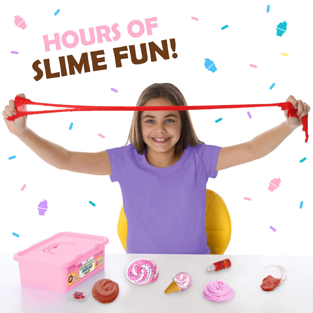 Original Stationery kid friendly slime kit with step by step instructions