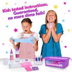 Original Stationery Mini Unicorn Slime Kit finished slime creations, perfect for festive party favors.