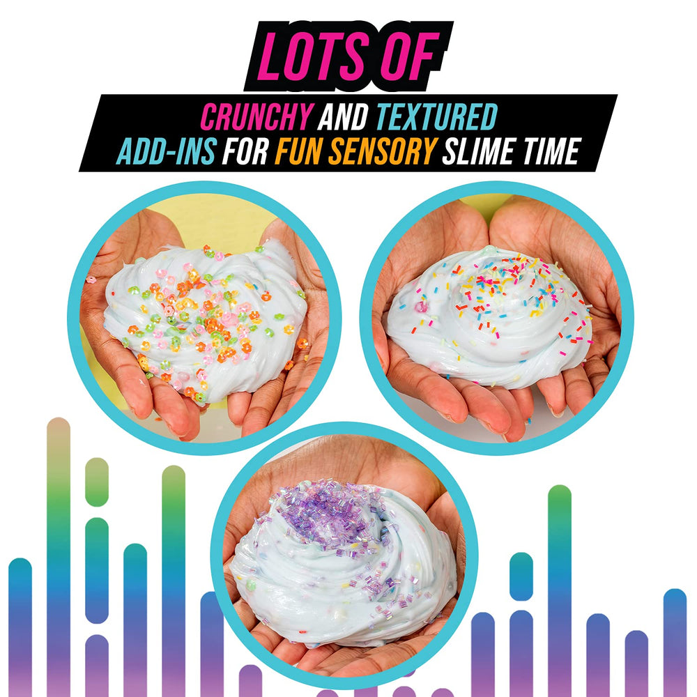 Original Stationery Sensations holiday crafts setup, ideal for group slime making.