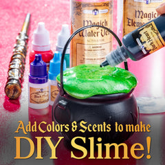 Original Stationery Wizard Slime Kit add-ins expand play options and creativity.