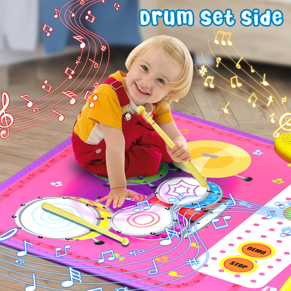 Oripira drum sticks encourage tapping and beat creation for little musicians.