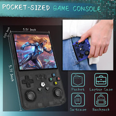 OROMVO R36MAX ergonomic controls with dual joysticks for precise play.