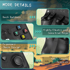 OROMVO R36MAX portable pocket design for travel gaming.