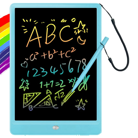 ORSEN 10-inch LCD doodle board front view with eye-friendly color screen for safe drawing