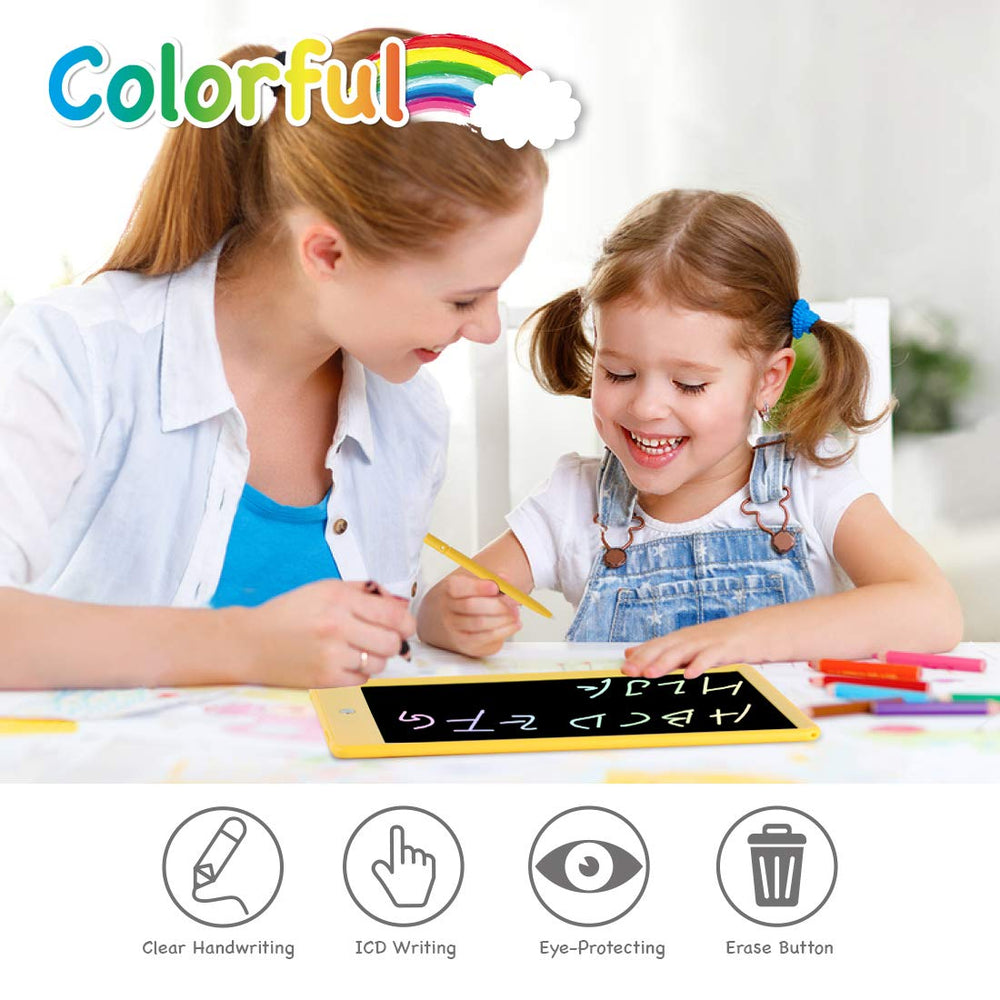 ORSEN doodle board in action, kids drawing on a color display