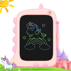 ORSEN unicorn doodle board 8.5 inch, inviting kids to draw with a bright unicorn motif