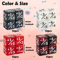 ORUNI white marble counters with clear digits for easy reading.