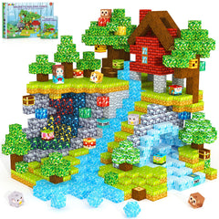 ORZbb 150pcs magnetic blocks set sparks collaborative play and creative building.