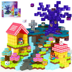 ORZbb magnetic blocks cubes inspire creative building and tactile exploration for children.