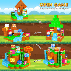 ORZbb magnetic blocks open-ended play supports creativity and endless construction possibilities.
