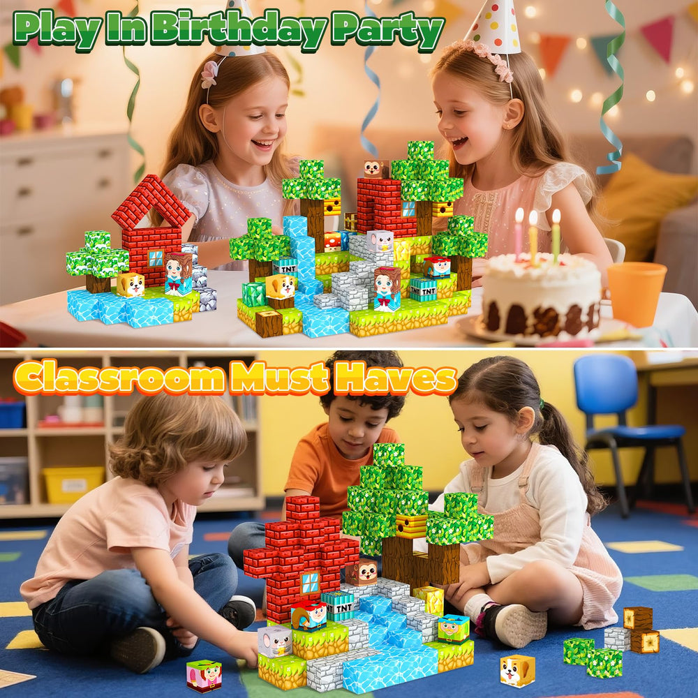 ORZbb blocks enrich party decor and playful activities.