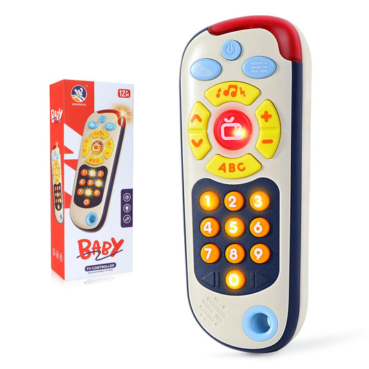 Orzbow baby remote with lights and buttons for engaging pretend play