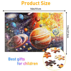 OSBOO 100-piece puzzle being handled by small hands for fine motor practice