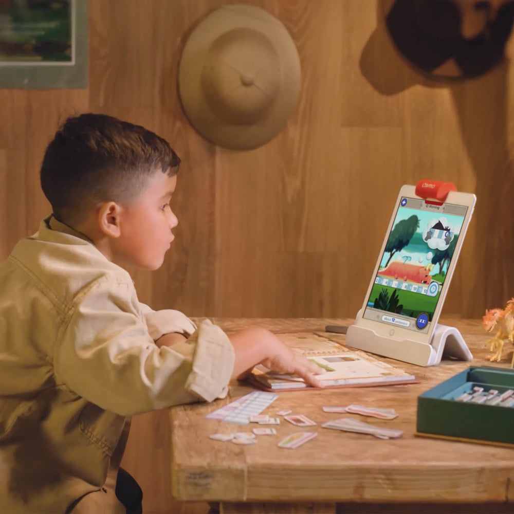 Osmo Base required for gameplay on iPad or Fire Tablet.