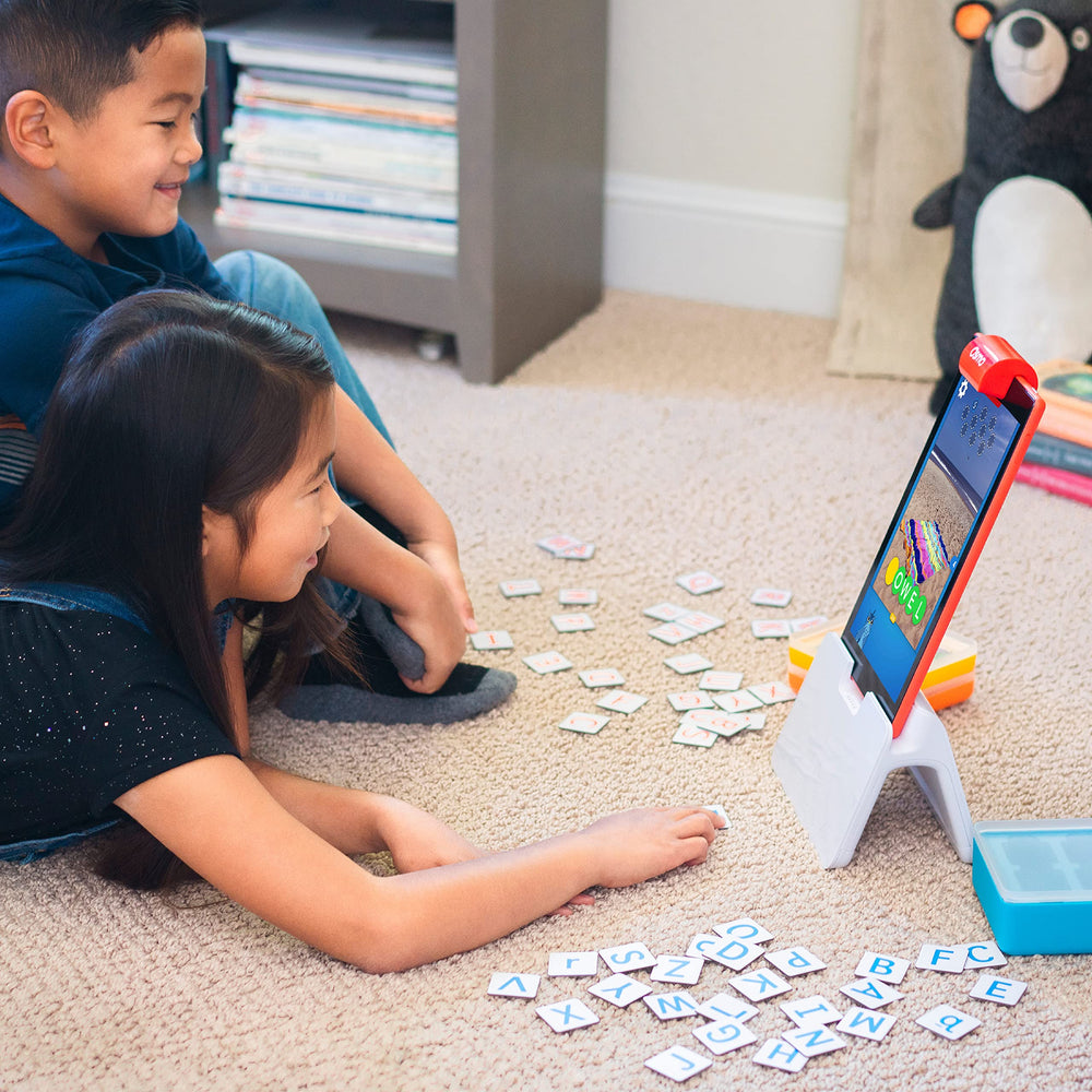 Osmo Fire Tablet setup guide showing quick, compatible setup