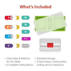 Osmo physical coding blocks used in play.