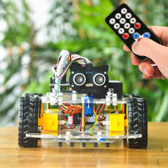 OSOYOO V2.1 robot car IR remote for intuitive driving practice