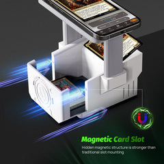 Unsleeved card being scanned on OSTENBIG Pro