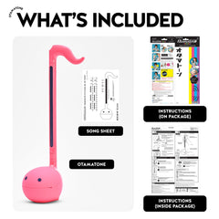 Otamatone Classic hot pink portable size fits desks and bags