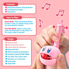 Otamatone Melody Kirby Edition keychain attachment adds portable fun anywhere