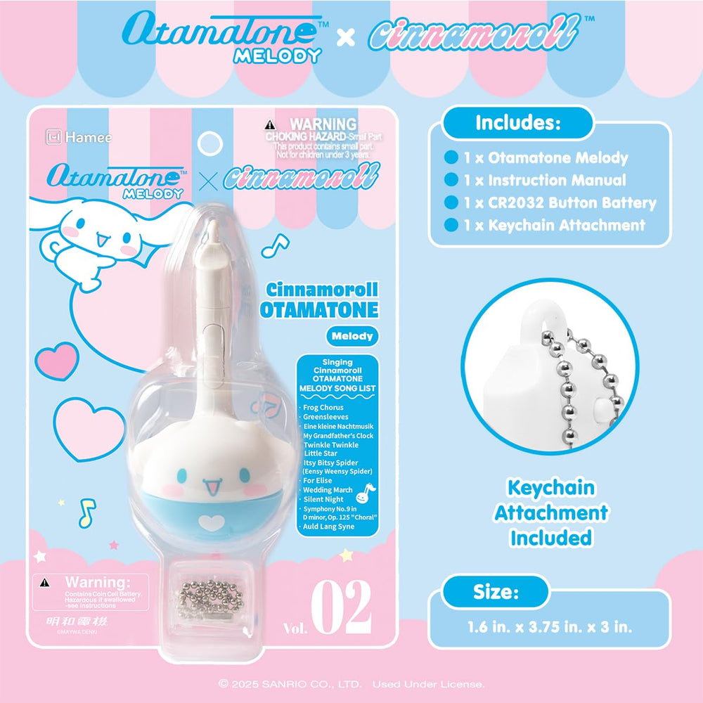 Otamatone Melody Pompompurin edition, adorable mini synth for gentle melodies and practice.