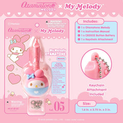 Otamatone Melody Pompompurin Edition featuring cheerful yellow design.