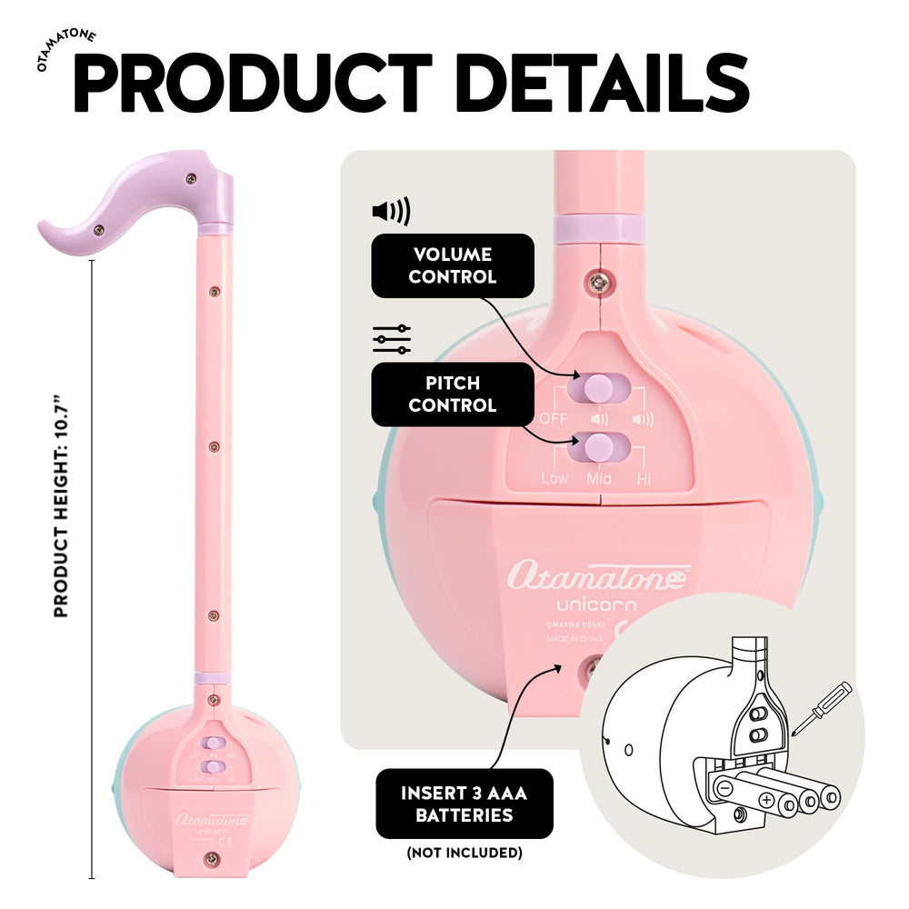 Otamatone Unicorn group play, perfect for collaborative jams with friends.