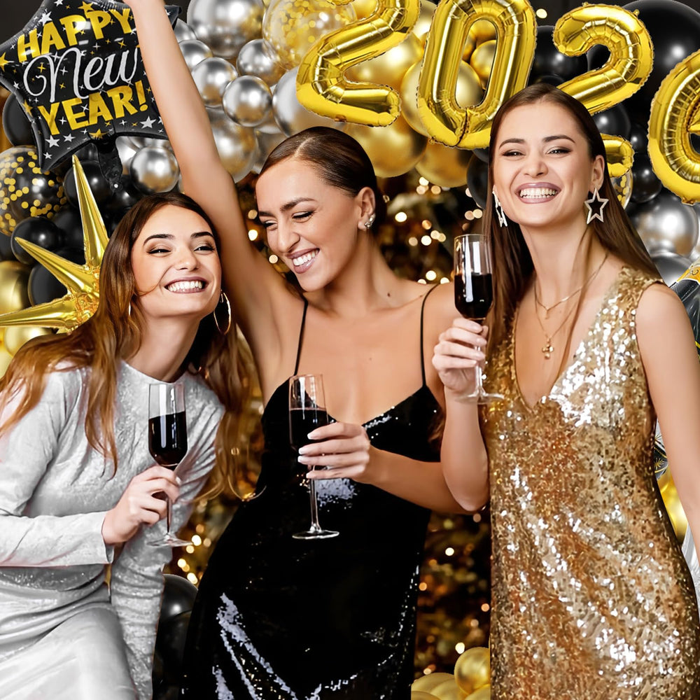 OTLGEUA 2026-number-foil-balloons provide a bold focal point for celebrations.