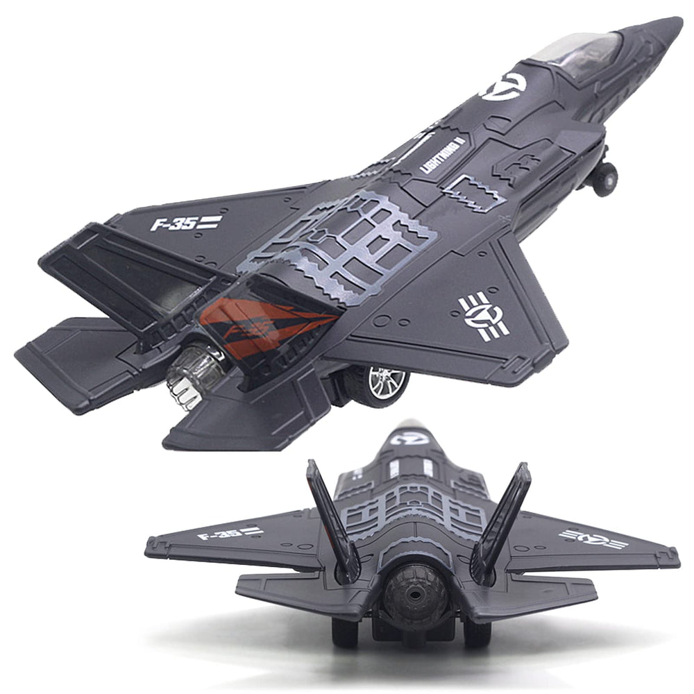 OTONOPI F-35 diecast exterior view highlights authentic detail for collectors.