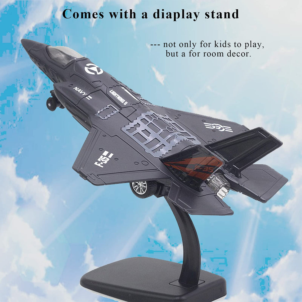 OTONOPI F-35 kid-friendly diecast is a compact, durable toy.