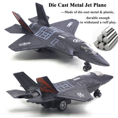 OTONOPI F-35 pull-back action demo shows easy, engaging play for kids.