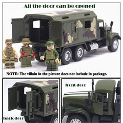 OTONOPI military truck with lights and sounds enhances immersive play experiences