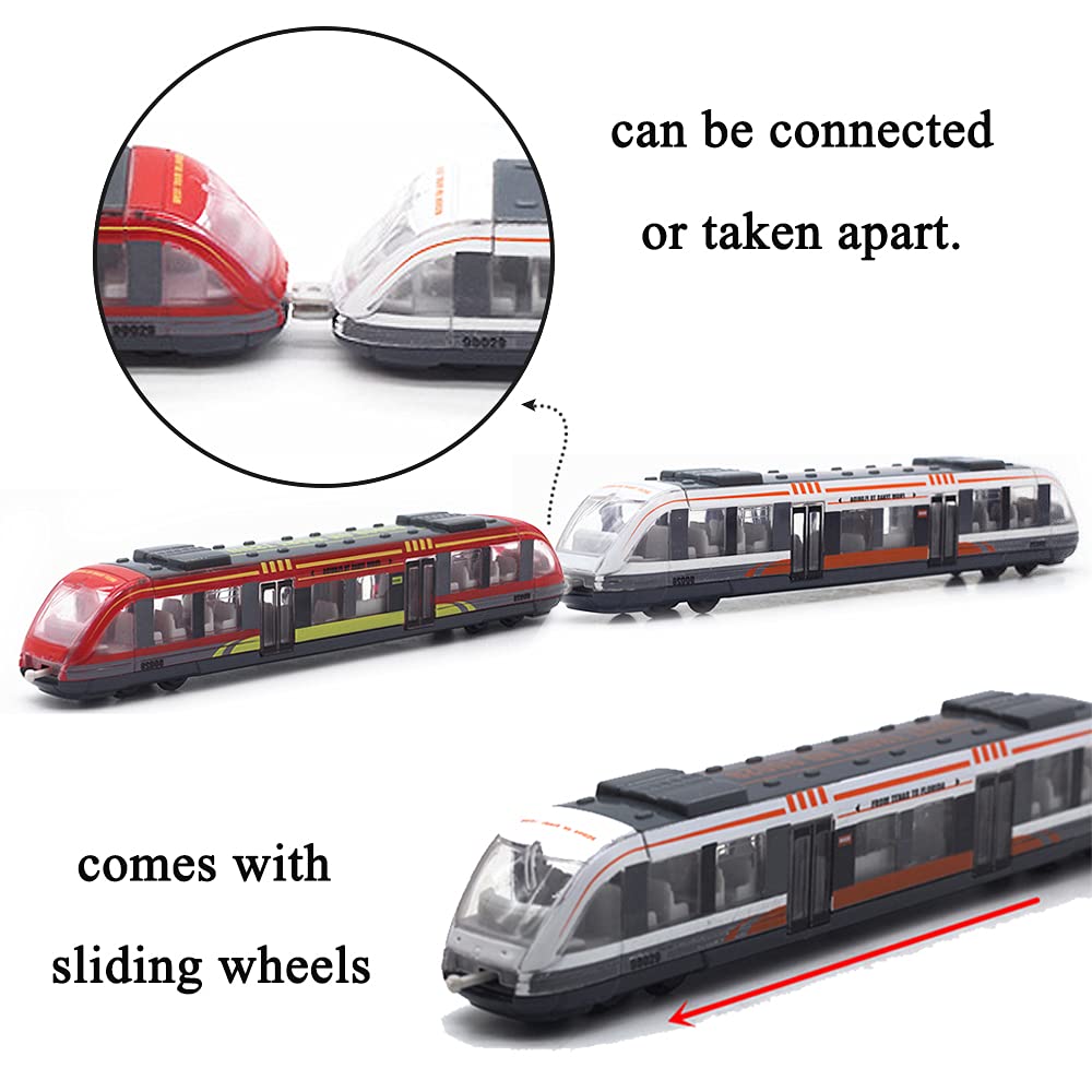 OTONOPI red toy train locomotive for durable, kid-friendly fun.