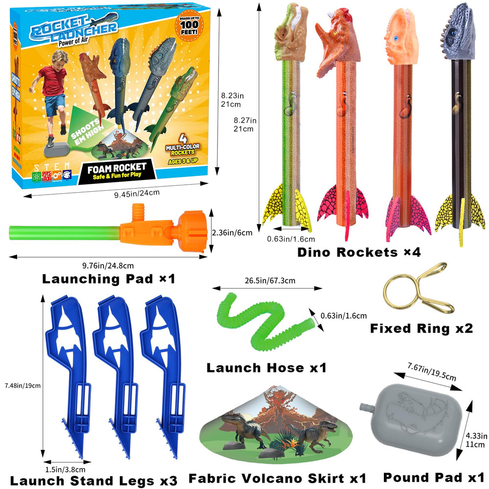 Gift-ready Otoseth Dino Launcher sparks curiosity and active fun outdoors