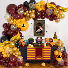 Ouddy Life balloon arch toolkit with arch strip and knotter guidance.