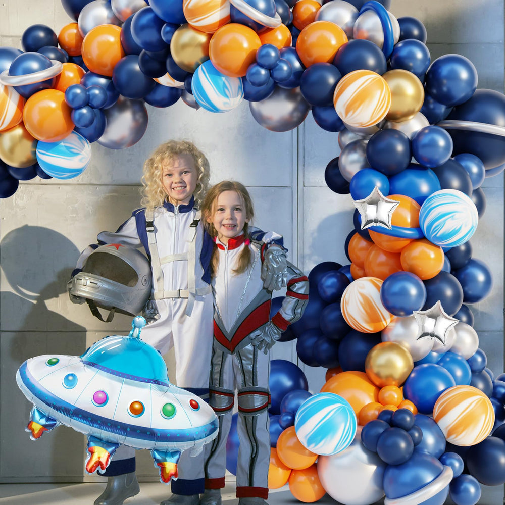 Balloon arch strip and tools enable quick, tidy DIY party setup