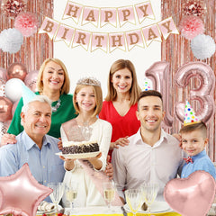 Ouddy Party confetti 12-inch balloons add sparkle to walls and photos