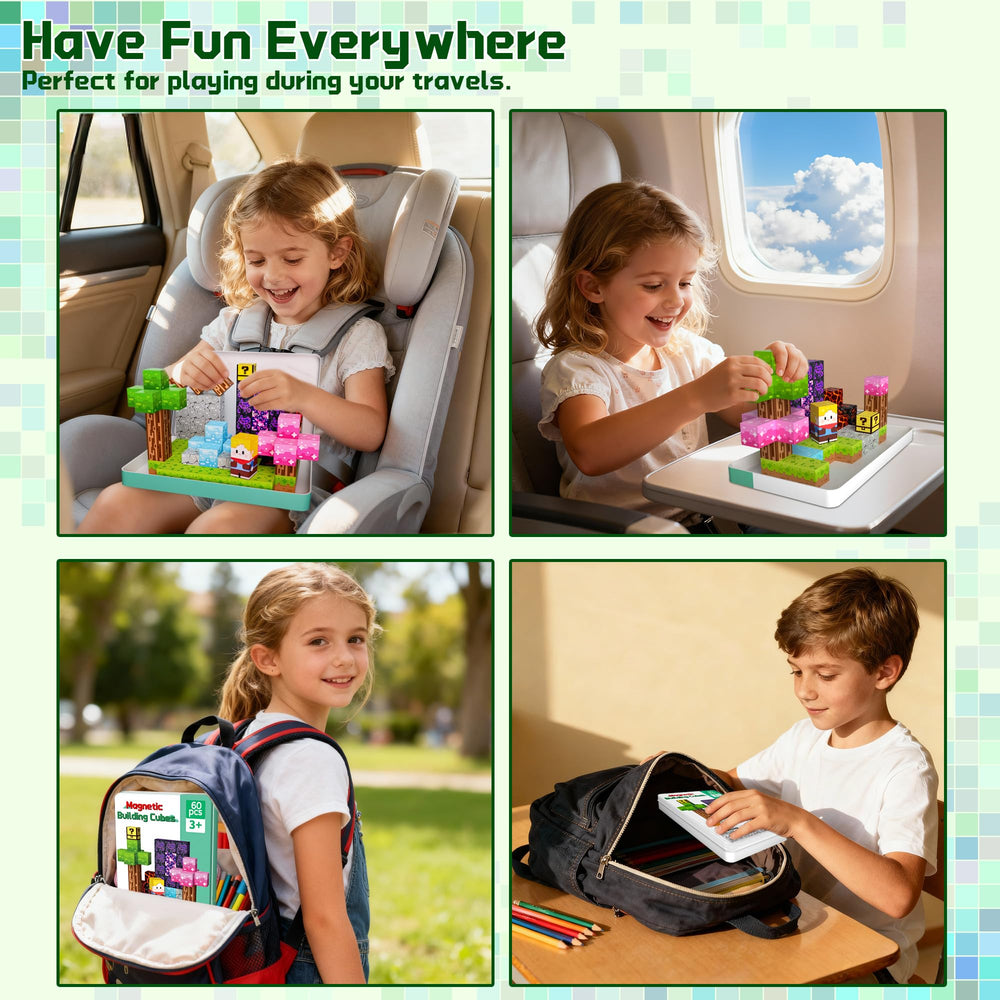 OUGUI creative play with 60 pieces promoting open-ended STEM exploration