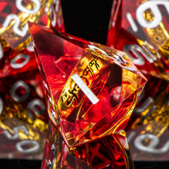 OUKELANWO gift-ready D&D dice set in attractive packaging.